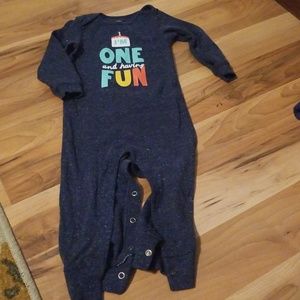 Carters first birthday romper 18months boy long